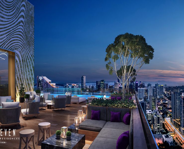 Renderings of E11EVEN Hotel & Residences in Miami