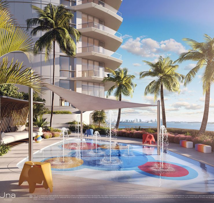 Una Residences is a new luxury condo tower situated in the South Brickell neighborhood of Downtown Miami, Florida.