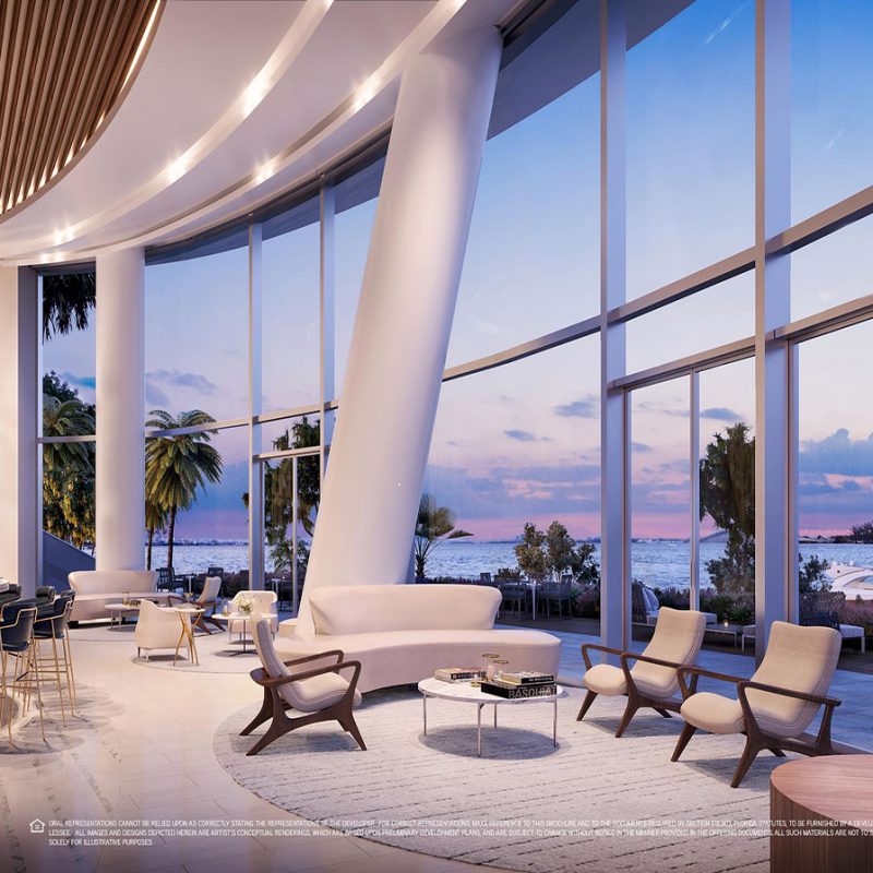 Una Residences will be an iconic 45-story waterfront condo tower located in the south Brickell neighborhood of Downtown Miami, Florida. Una will offer only 135 luxury residences with private elevators, chef kitchens, grand master suites and expansive terraces with unobstructed water views.